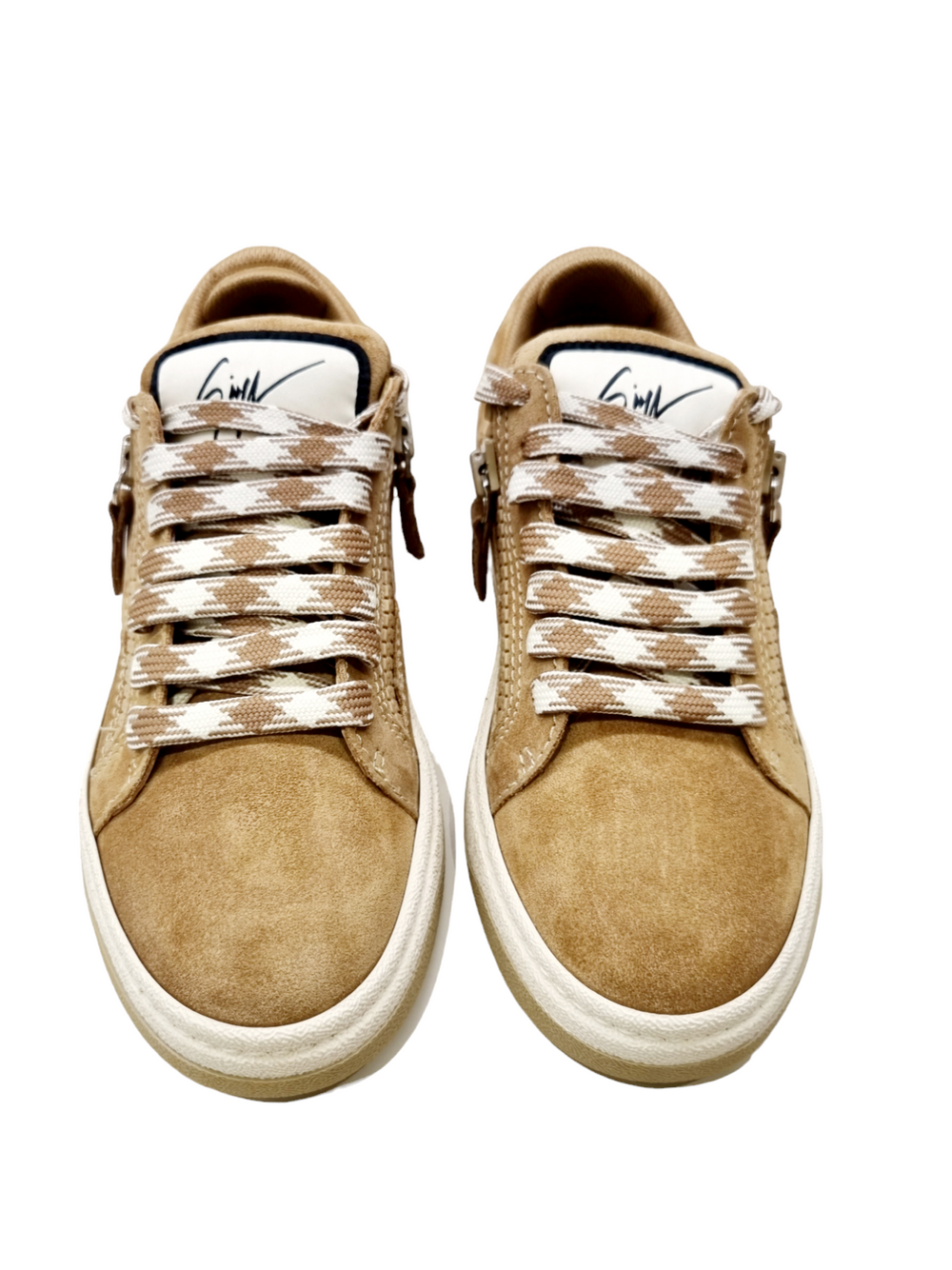 Gz94 Tan Suede Sneakers - GIUSEPPE-ZANOTTI - Liberty Shoes Australia