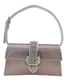 Jade Shoulder Bag in Amethyst Crystals - GEDEBE - Liberty Shoes Australia