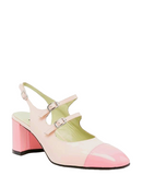 Papaya Powder Pink Leather Mary Jane - Carel Paris - Liberty Shoes Australia