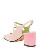 Papaya Powder Pink Leather Mary Jane - Carel Paris - Liberty Shoes Australia