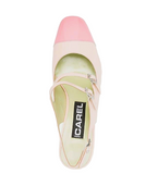 Papaya Powder Pink Leather Mary Jane - Carel Paris - Liberty Shoes Australia