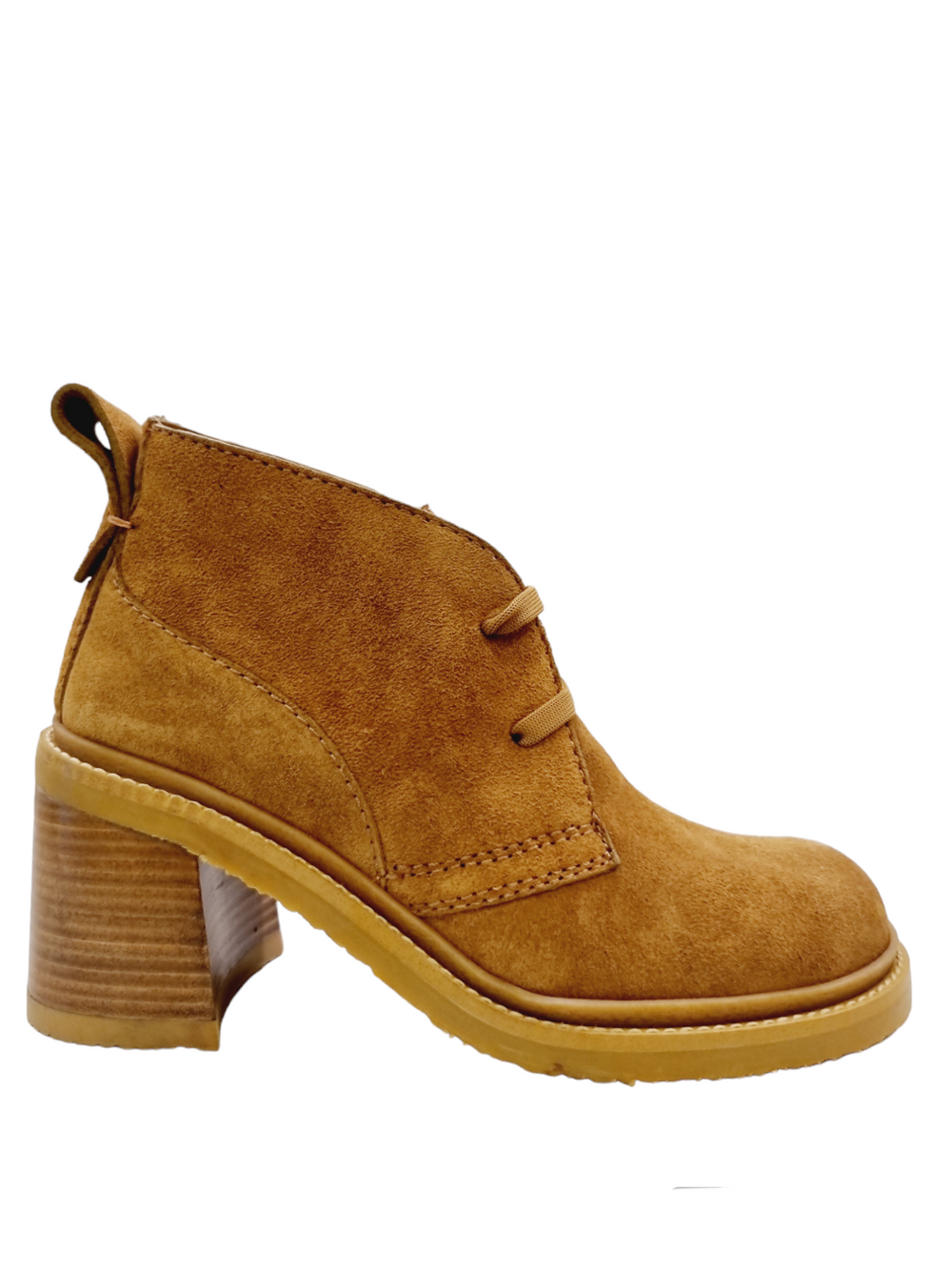 Bangle Tan Suede Boots - SEE BY CHLOE - Liberty Shoes Australia