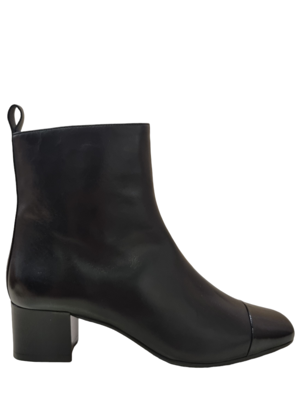 Estime Black Leather Boots - Carel Paris - Liberty Shoes Australia