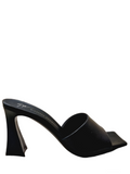 Solhene Black Mules - GIUSEPPE-ZANOTTI - Liberty Shoes Australia