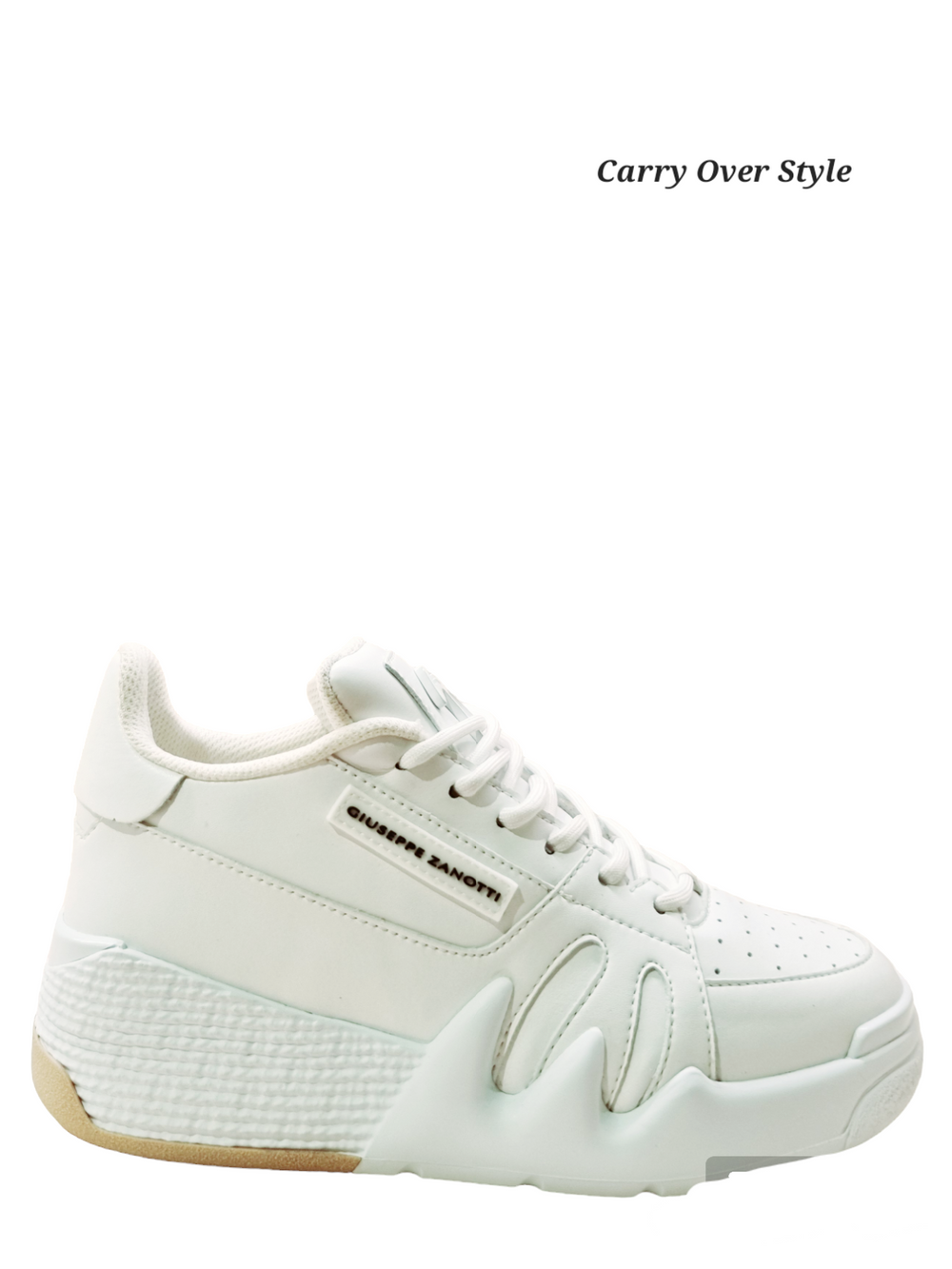 Talon White Leather Sneakers