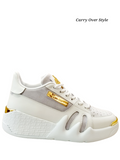 Talon Gold Detail Sneakers - GIUSEPPE-ZANOTTI - Liberty Shoes Australia