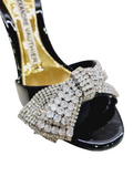 Mandy Black Crystal Embellished Mules - Alexandre Vauthier - Liberty Shoes Australia