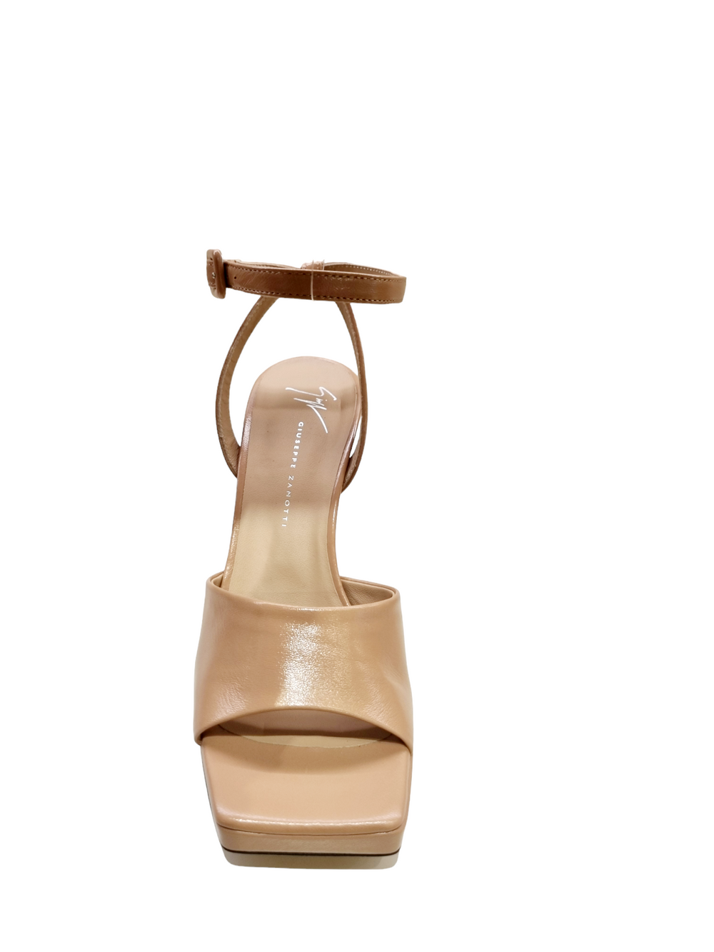 Vanilla Nude Platform Sandals - GIUSEPPE-ZANOTTI - Liberty Shoes Australia