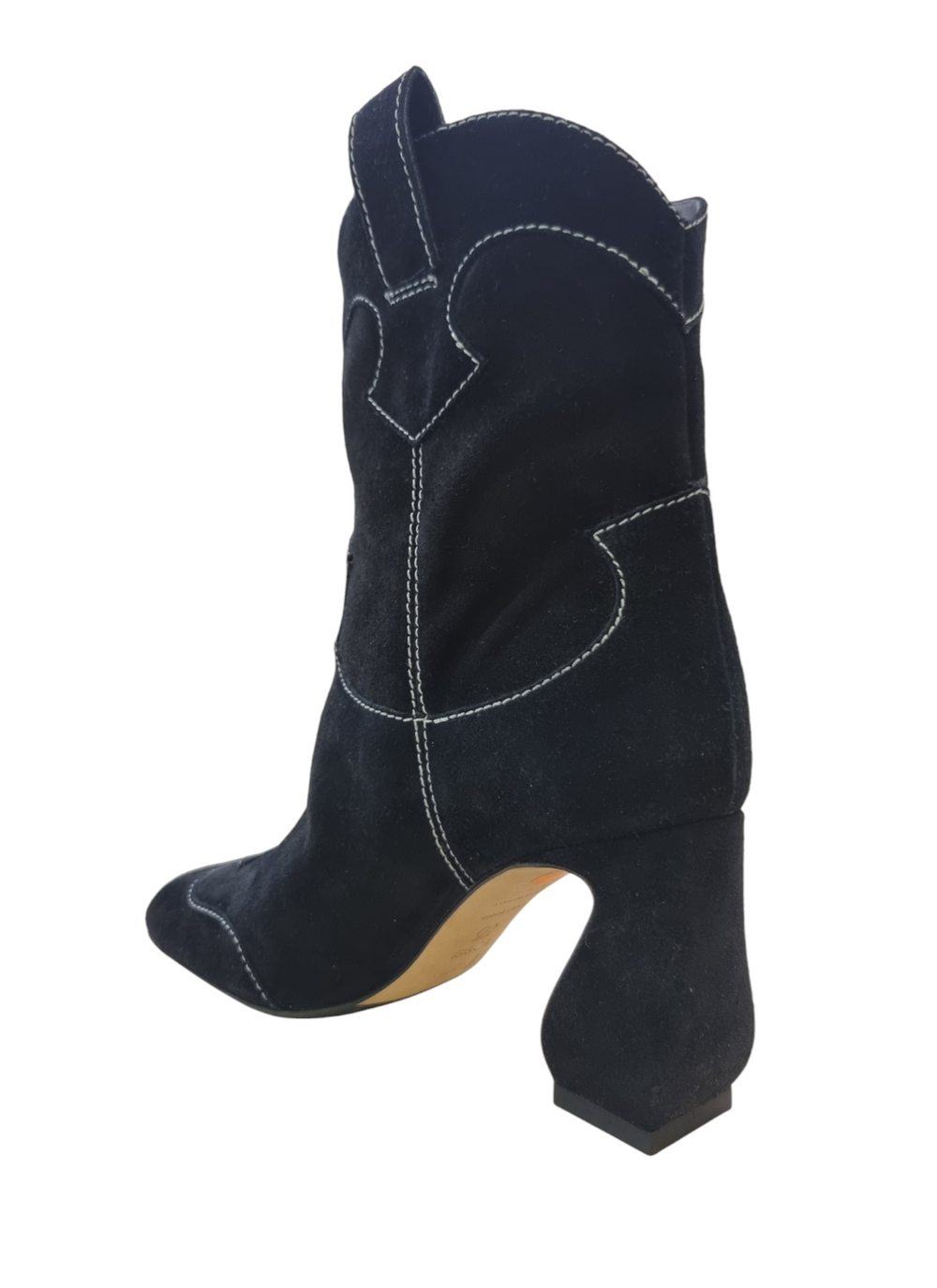 Mia Suede Boots - SERGIO ROSSI - Liberty Shoes Australia
