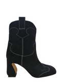 Mia Suede Boots - SERGIO ROSSI - Liberty Shoes Australia