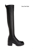 Blaze Stretch Over-Knee Boots - GIUSEPPE-ZANOTTI - Liberty Shoes Australia