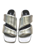 SR Spongy Silver 045 - SERGIO ROSSI - Liberty Shoes Australia