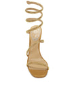 Cleo Gold Crystal Sandals - Rene Caovilla - Liberty Shoes Australia