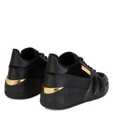 Talon Black Leather Sneakers - GIUSEPPE-ZANOTTI - Liberty Shoes Australia