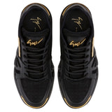 Talon Black Leather Sneakers - GIUSEPPE-ZANOTTI - Liberty Shoes Australia
