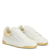 Gz94 White Leather Sneakers - GIUSEPPE-ZANOTTI - Liberty Shoes Australia