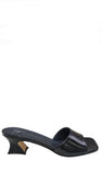 Solhene Shiny Leather Slip-On Mules - GIUSEPPE-ZANOTTI - Liberty Shoes Australia