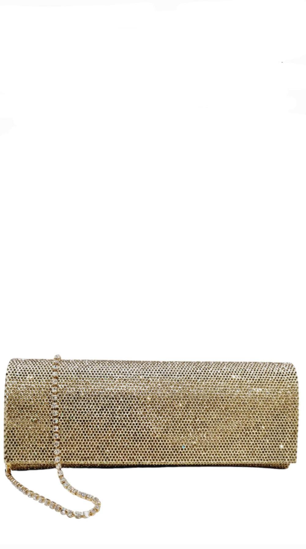 Envelope Gold Crystal Bag - GEDEBE - Liberty Shoes Australia