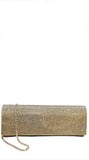 Envelope Gold Crystal Bag - GEDEBE - Liberty Shoes Australia