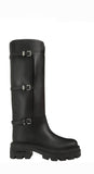 SR Thalestris Black Boots - SERGIO ROSSI - Liberty Shoes Australia