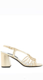 Ipanema Gold Leather Sandals