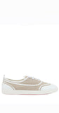 Sol Beige Canvas Tennus Shoes