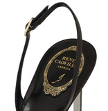 Aretha  Black Slingback With Crystals - Rene Caovilla - Liberty Shoes Australia