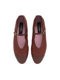 Tracy Brown Leather Ballet Flats