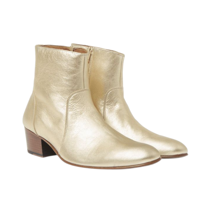 Maria Gold Boots