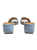 SR SI Rossi Powder Blue Slip On Sandals
