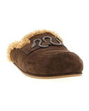 Shearling-Lining Slippers / Mules