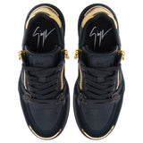 Gz Ghost Black Leather Sneakers