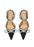 Double Bow Crystal Pumps