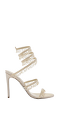 Cleo Chandelier Beige Satin Strass (carry over style)