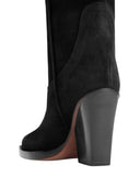 El Dorado Black Suede Boots