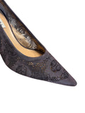 Thalia Chocolate Suede Pumps