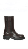 Foustine Brown Leather Boots