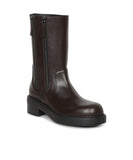 Foustine Brown Leather Boots
