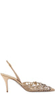 Eden Beige Suede Slingback