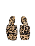 Si Rossi Leopard Slip On Slides