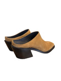 Zora Tobacco Suede Mule