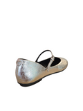 SR Pillier 005 Silver Ballet Mary Jane Flats