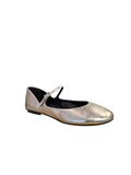 SR Pillier 005 Silver Ballet Mary Jane Flats
