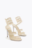 Cleo Chandelier Beige Satin Strass (carry over style)