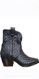Cowboy Woven Black Boots