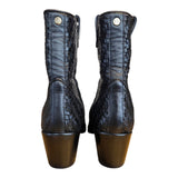 Cowboy Woven Black Boots