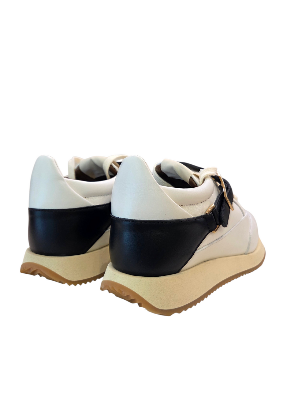 Gz Ida White Leather Sneakers