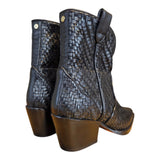 Cowboy Woven Black Boots