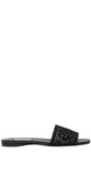 Clio Flat Slide Black
