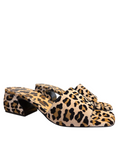 Si Rossi Leopard Slip On Slides